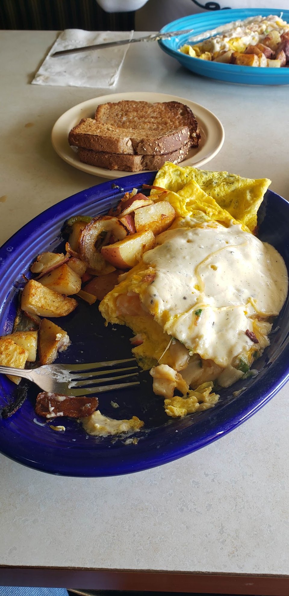 Seafood Omelet